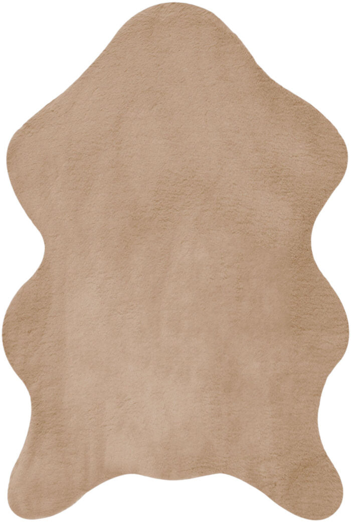 Beyome Tavşan Tüy Peluş Halı Vizon BYM05
