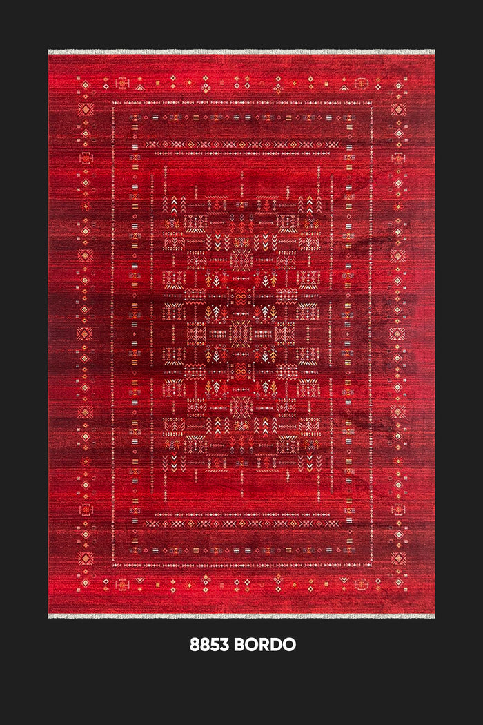 Beyome Vintage Bordo Halı BYM03