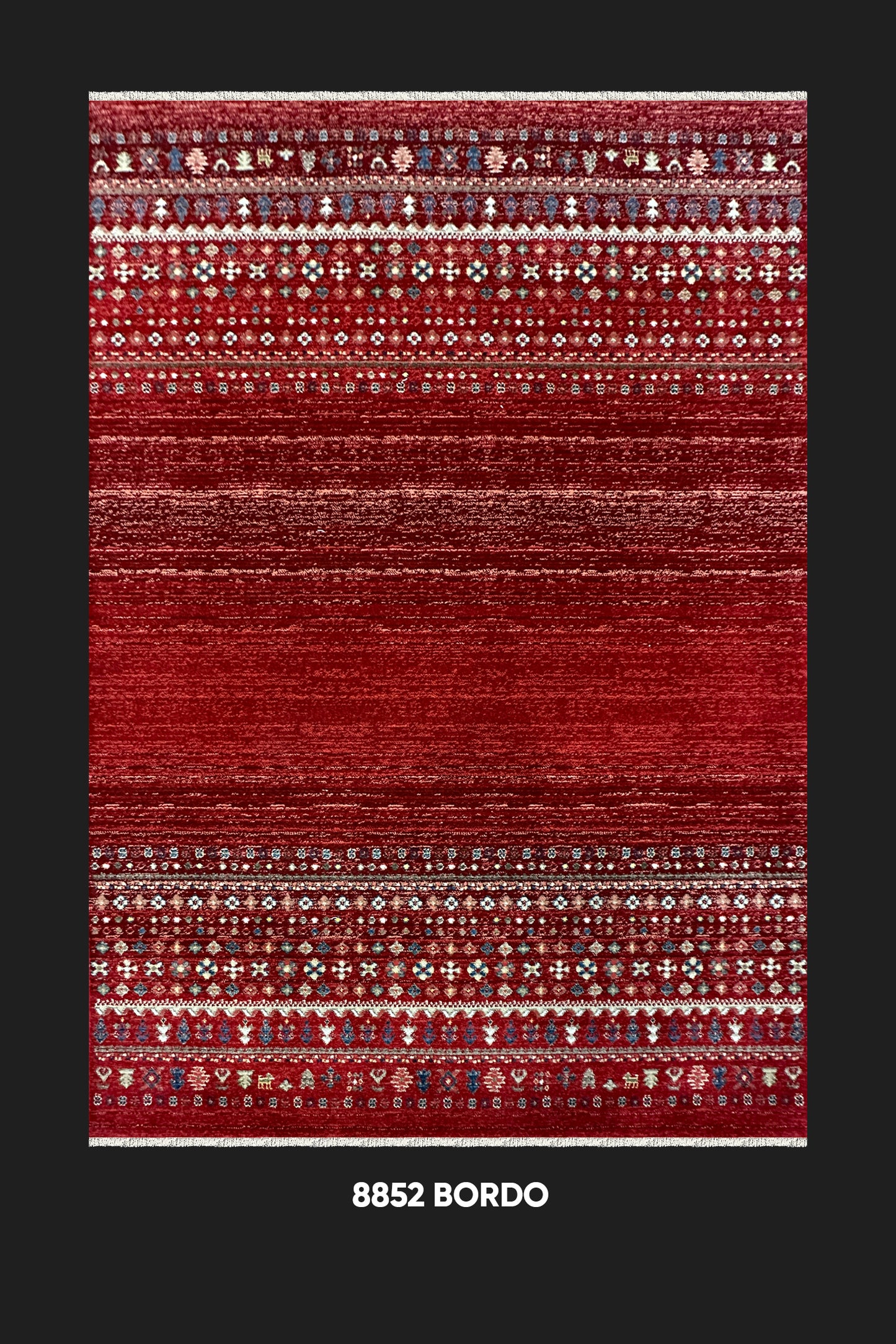 Beyome Vintage Bordo Halı BYM05