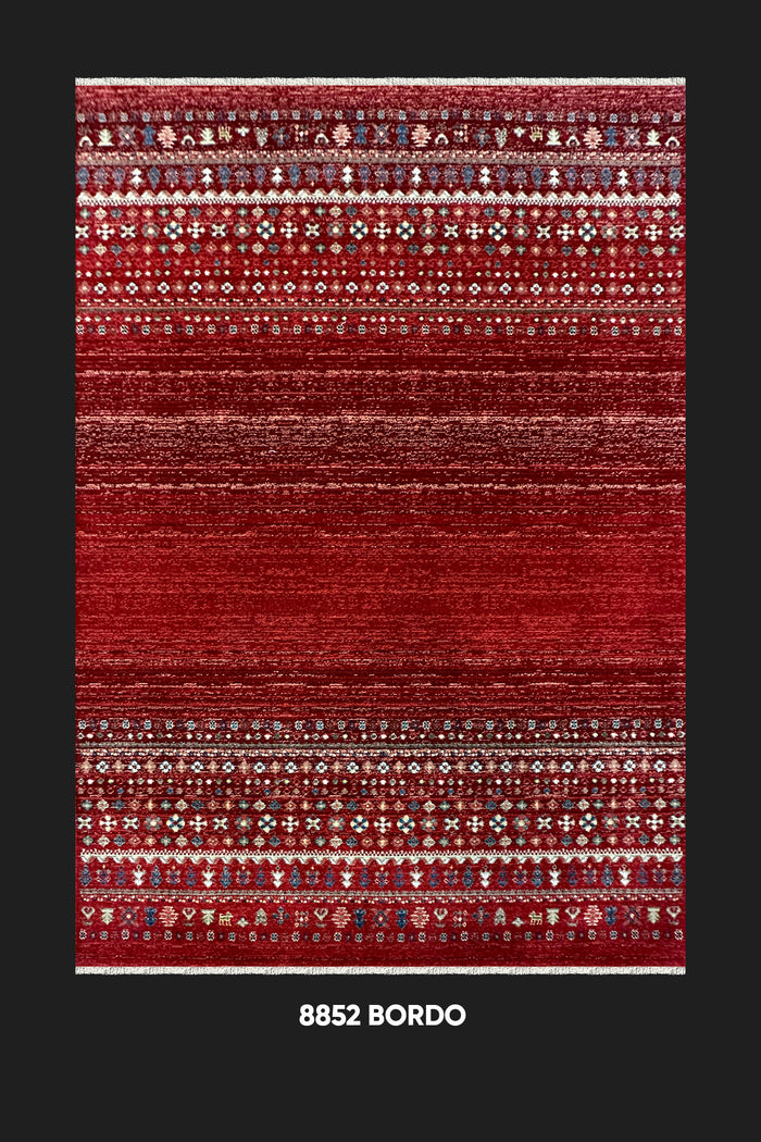 Beyome Vintage Bordo Halı BYM05
