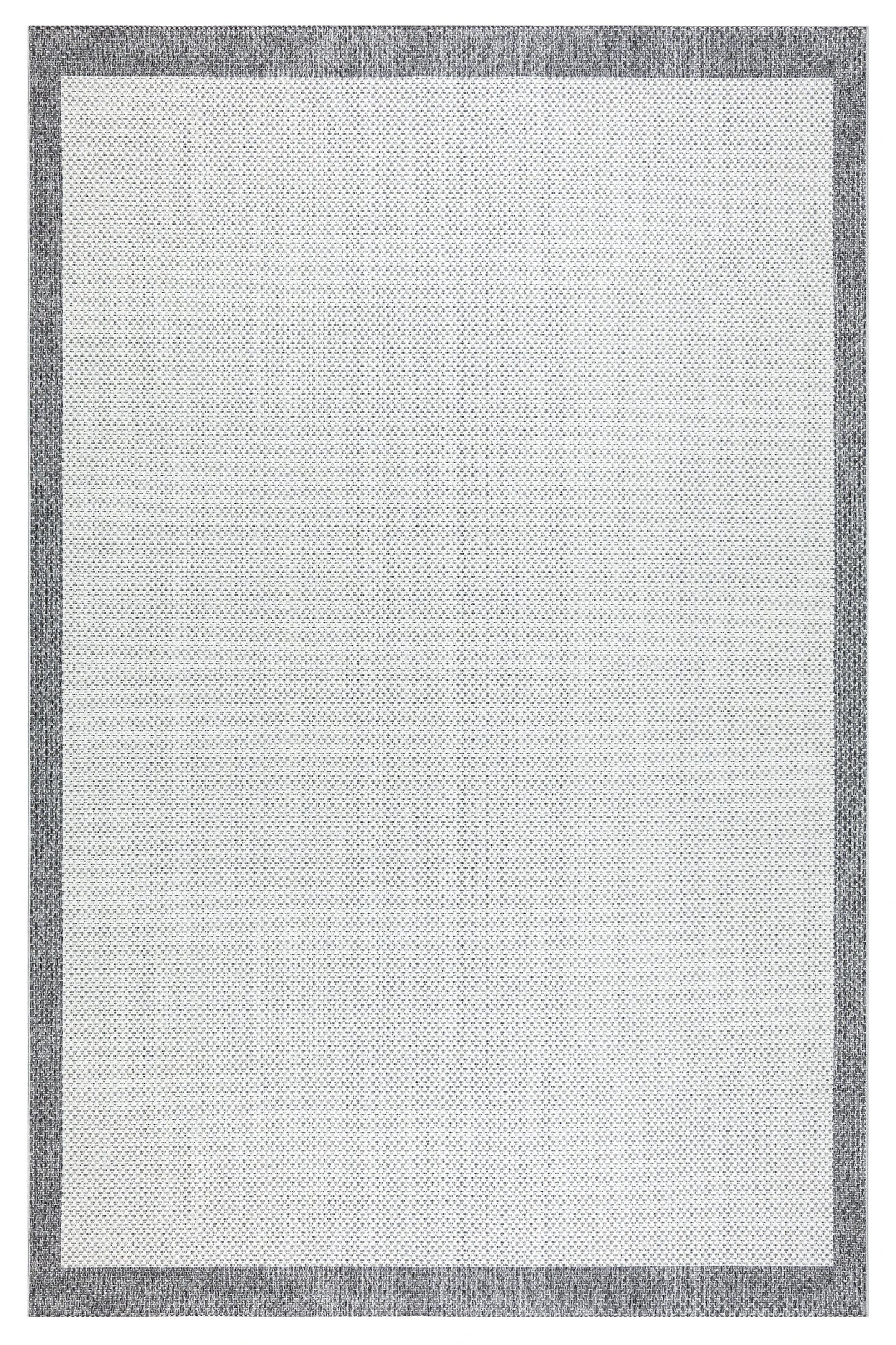 Naturel Sisal Krem Antrasit Halı BYM05