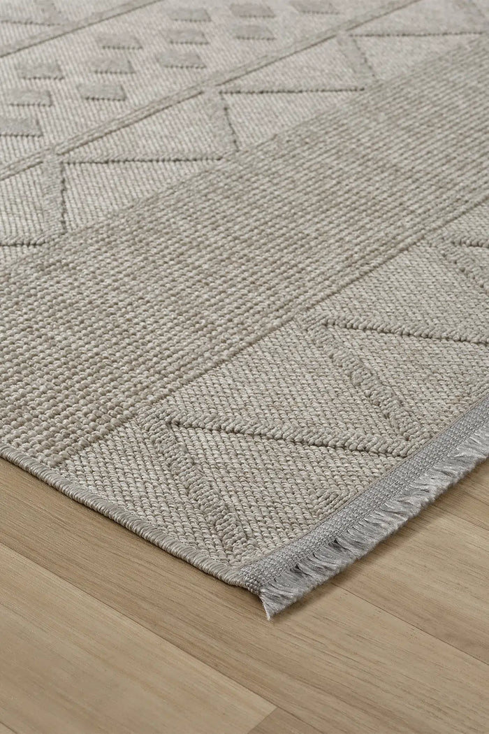 Loopy Gri Halı Salon Oturma Odası Çocuk Odası Yatak Odası Halısı
