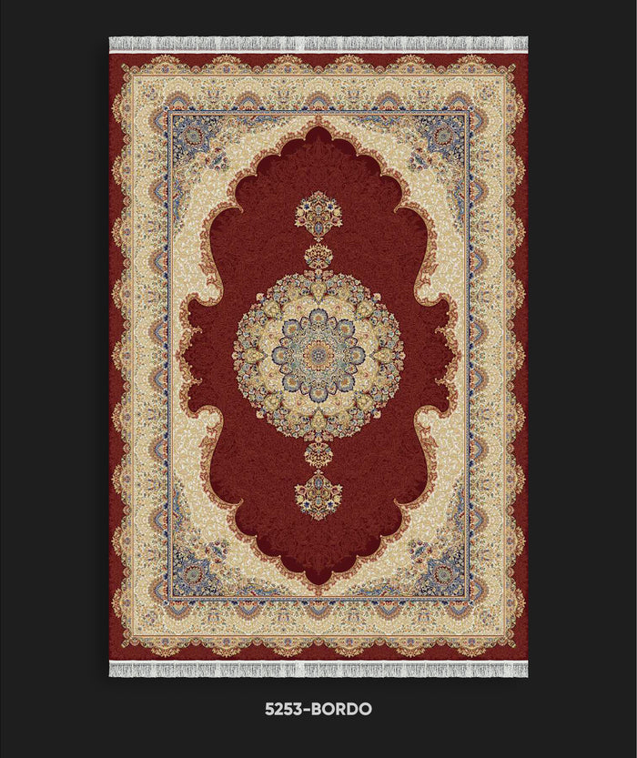 Beyome Ottoman Bordo Halı BYM05