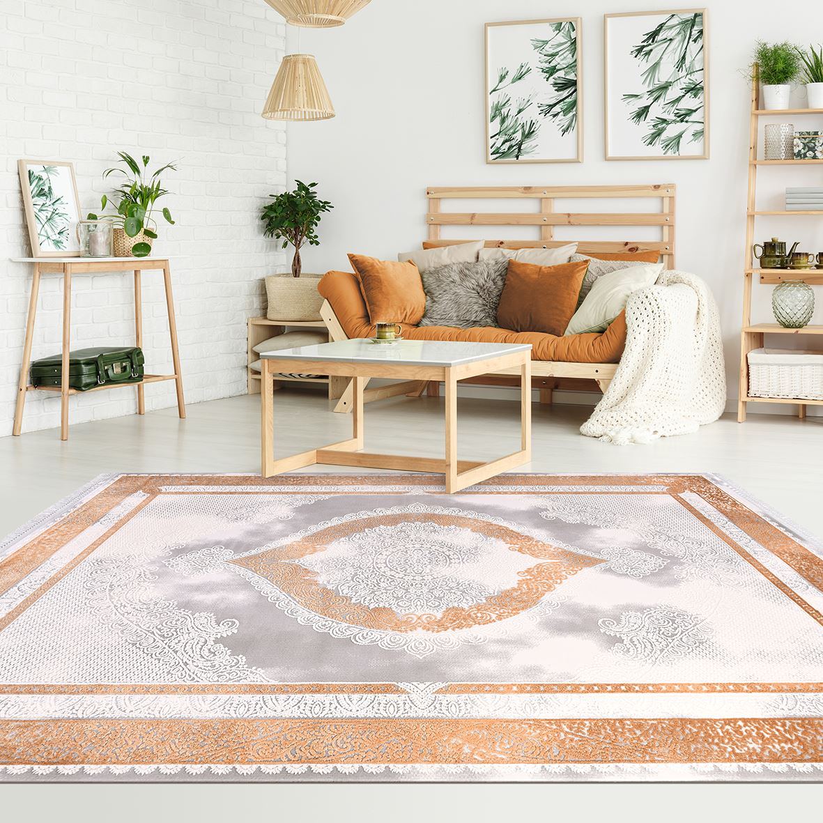 Beyome İpekli Bambu Halı BYM15