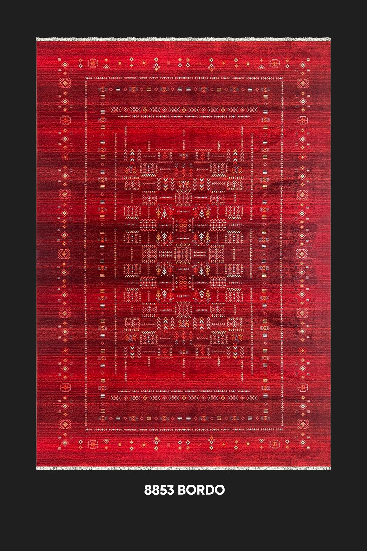 Beyome Vintage Bordo Halı BYM03