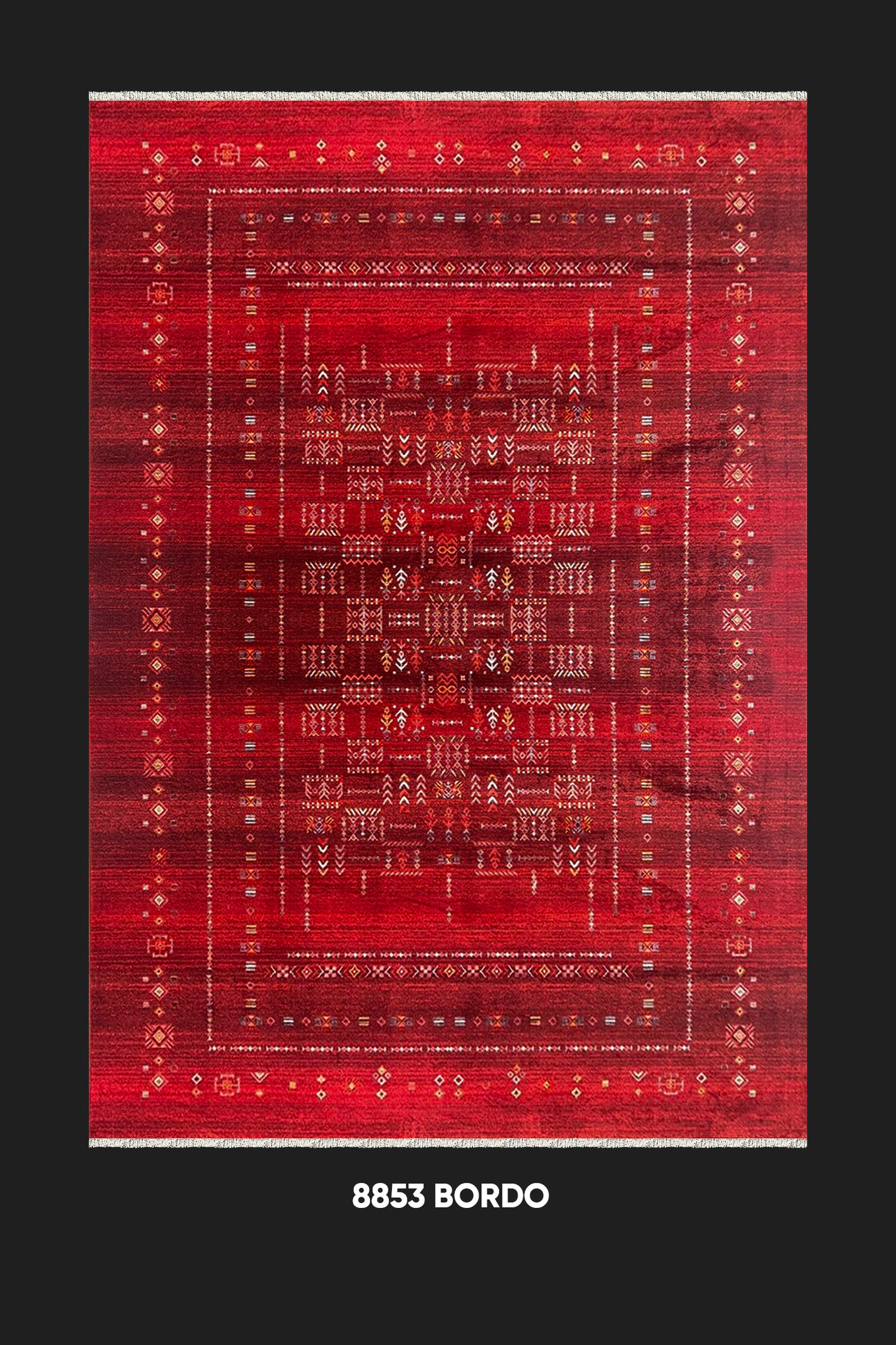 Beyome Vintage Bordo Halı BYM03