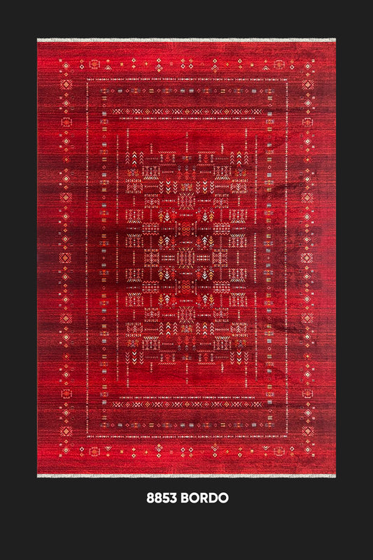 Beyome Vintage Bordo Halı BYM03