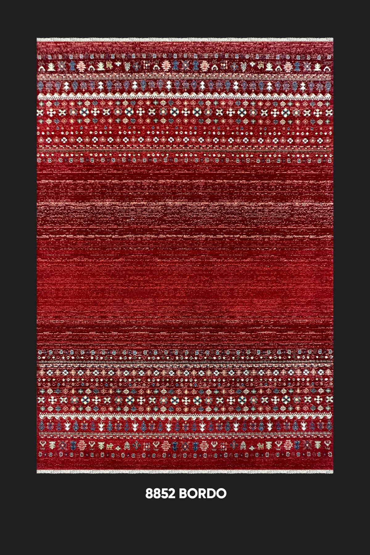 Beyome Vintage Bordo Halı BYM05