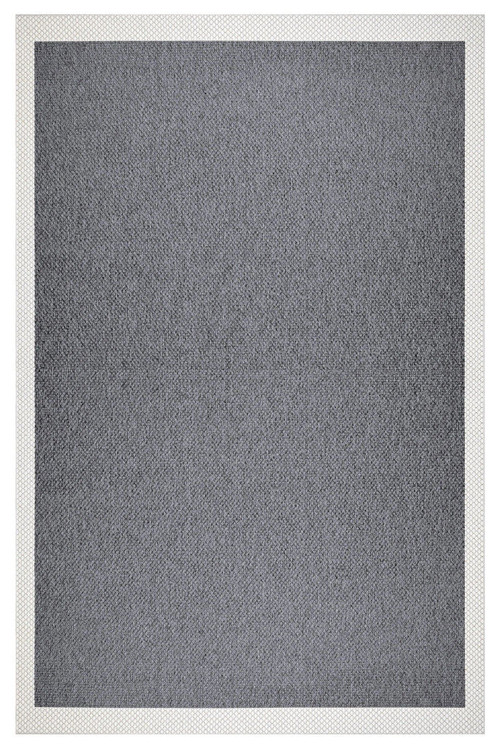 Naturel Sisal Antrasit Krem Halı BYM06