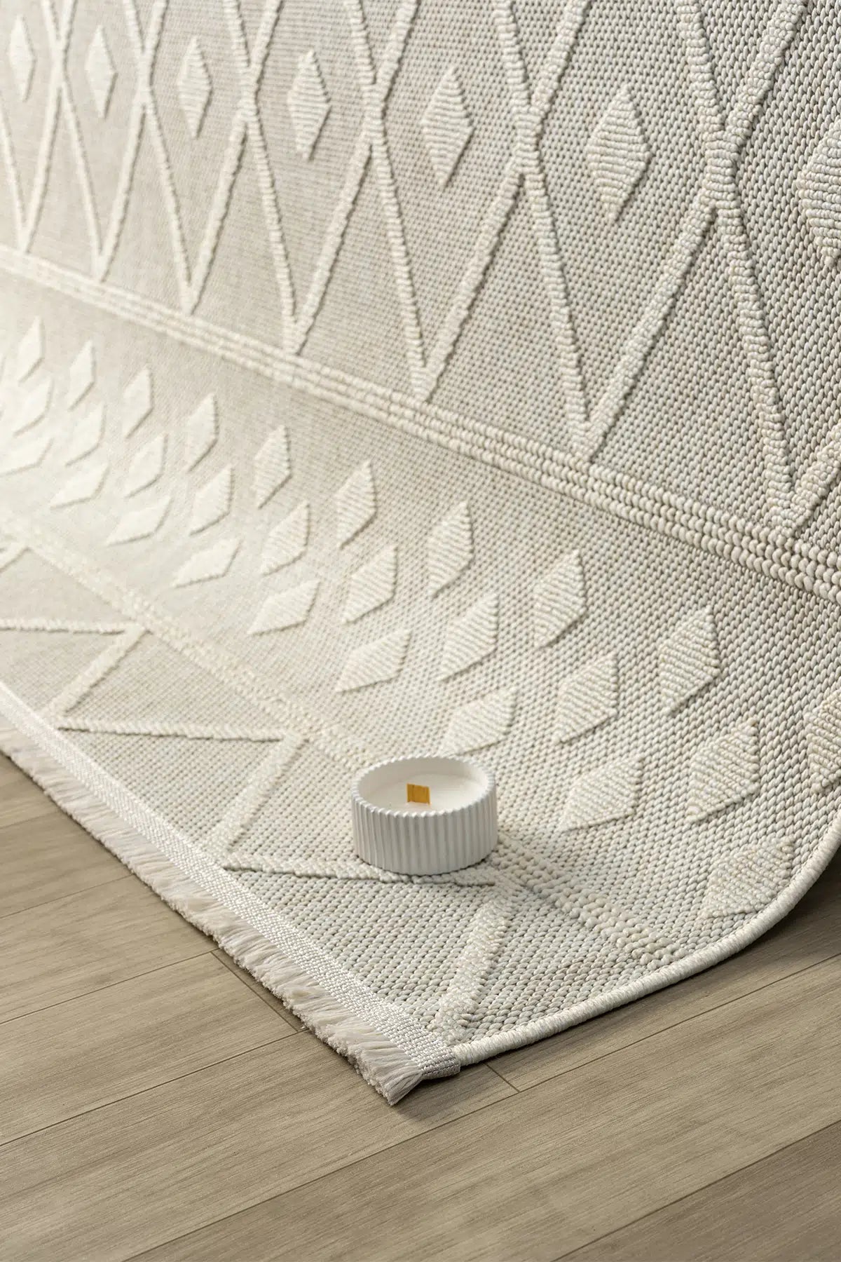 Loopy Krem Halı Salon Oturma Odası Çocuk Odası Yatak Odası Halısı