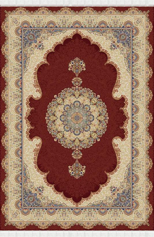 Beyome Ottoman Bordo Halı BYM05
