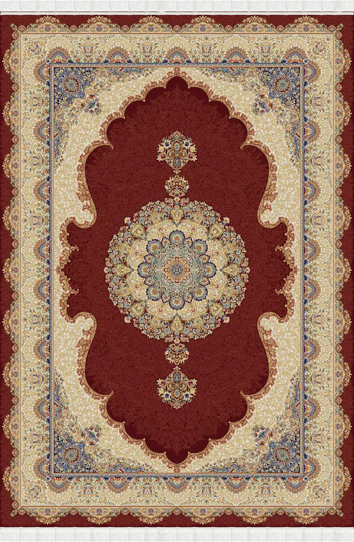 Beyome Ottoman Bordo Halı BYM05
