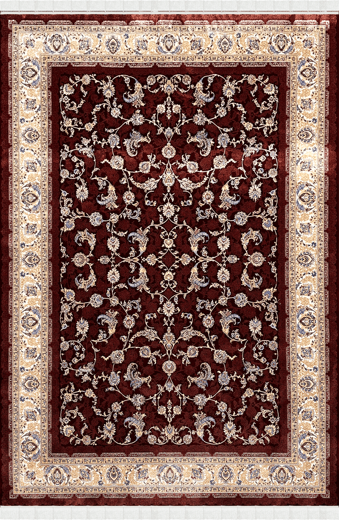 Beyome Ottoman Bordo Halı BYM06
