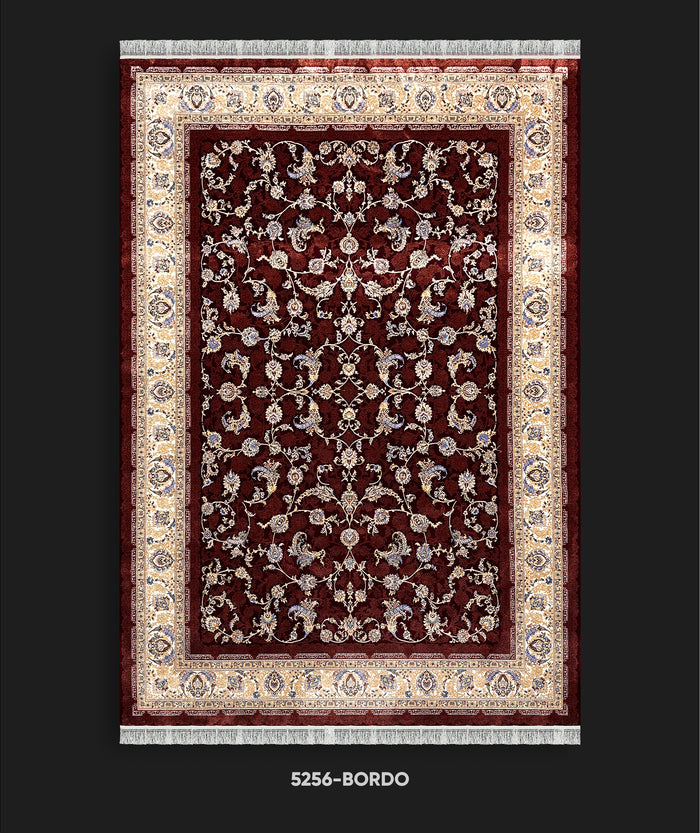 Beyome Ottoman Bordo Halı BYM06